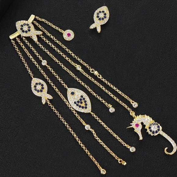 High/Low Nautical Earrings - Picture 7 of 15